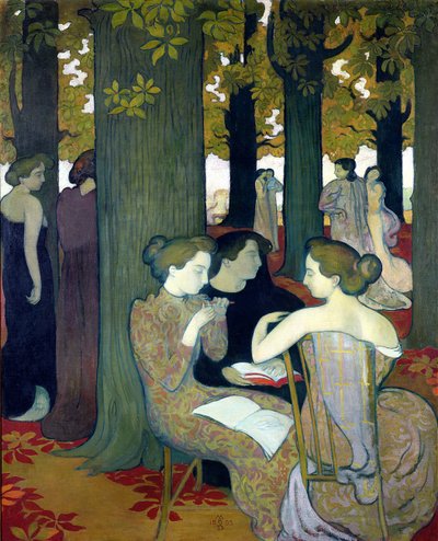 The Muses, 1893 by Maurice Denis